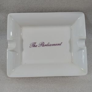 The Parliament Hotel Ashtray Vintage Porcelain By Ionia